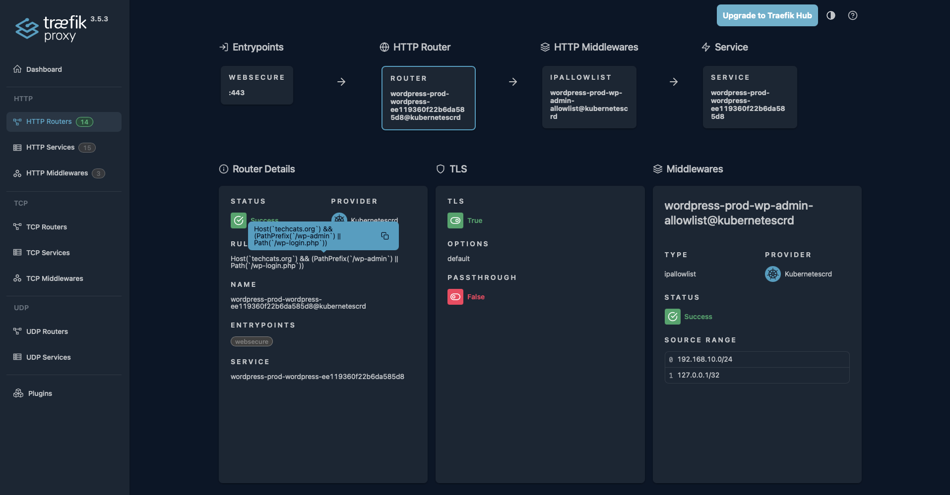 Vault metrics in Grafana dashboard